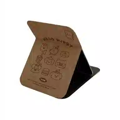 馨枕居 面包化妆镜高清可立折叠小镜子梳妆镜桌面台式宿舍便携旅行