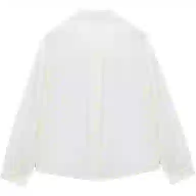 爱依服 简约纯色通勤长袖立领衬衫 女款