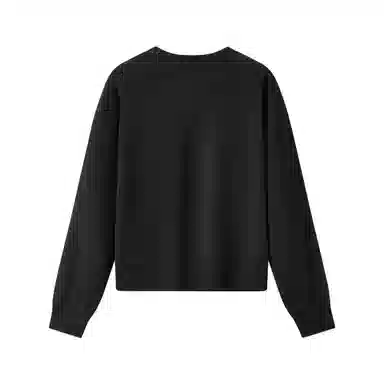 森马 圆领宽松纯色长袖卫衣 女款