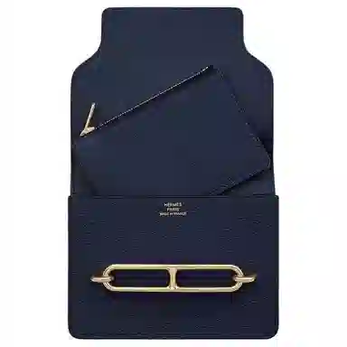 HERMES Roulis Slim Evercolor 2Z Bleu Nuit