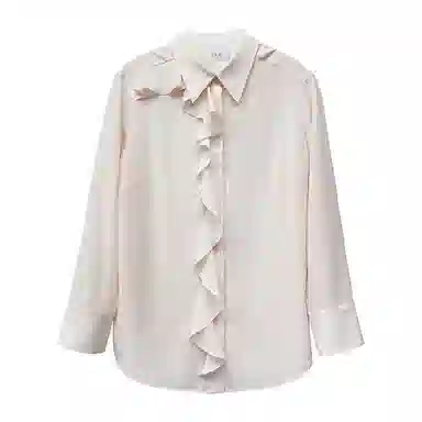 桑罗 防晒衬衣优雅女装上衣长袖衬衫 女款