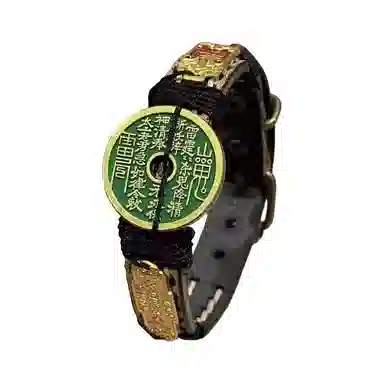 既白南兮 山鬼花钱貔貅好运国风新中式文创 合金 手环 男女同款情侣款