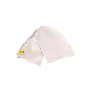 芒果饰品 韩系金标缎面贝壳三角 布艺 亚克力 合金 发夹 女款