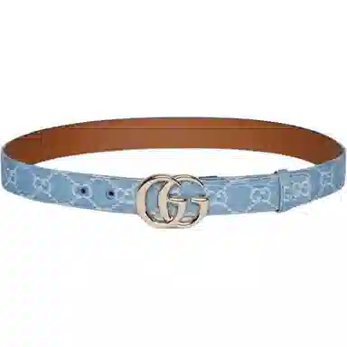 Gucci Marmont Denim Belt