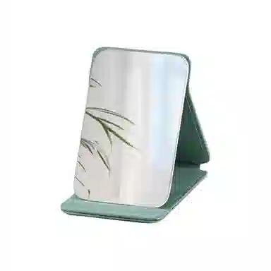 馨枕居 折叠小镜子梳妆镜女随身男士便携家用桌面化妆镜旅行