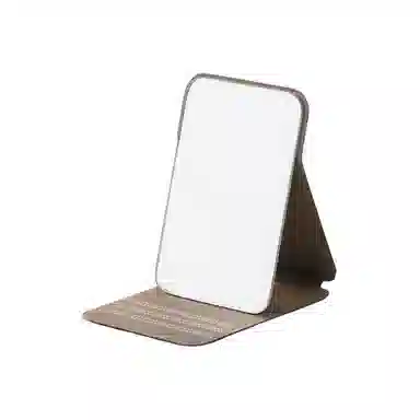 馨枕居 桌面小镜子化妆镜女随身便携式可立折叠家用高清