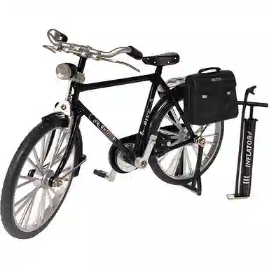 半粒 二八大杠自行车 成品模型