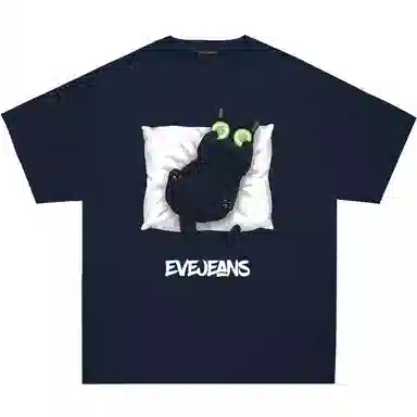 EVE Jeans Cat Logo T-Shirt