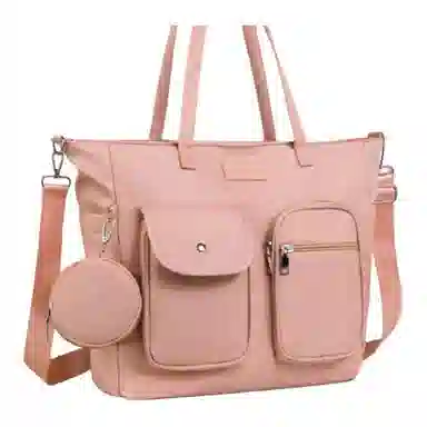 恒源祥 轻便大容量 尼龙布 旅游背包托特包斜挎单肩包 男女同款情侣款 多色