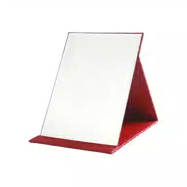 馨枕居 梳妆化妆镜子折叠台式便携随身高清大小号桌面家用