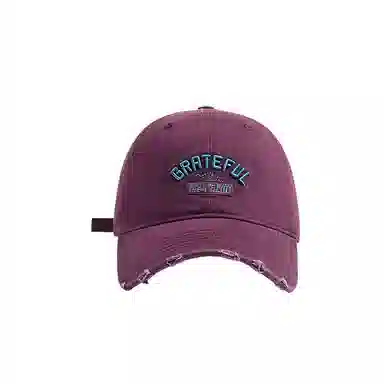 艾佳微 韩式棒球字母刺绣潮搭软顶显脸小宽檐大头围时尚质感 棉 鸭舌帽 男女同款情侣款