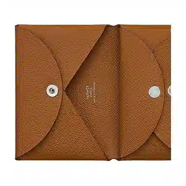 HERMES Calvi Duo 37 Epsom Gold