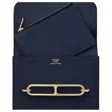 HERMES Roulis Slim Evercolor 2Z Bleu Nuit