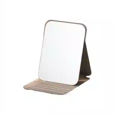 馨枕居 桌面小镜子化妆镜女随身便携式可立折叠家用高清