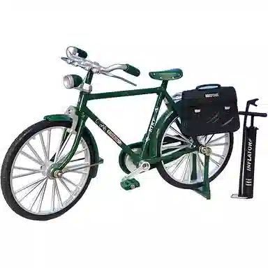 半粒 二八大杠自行车 成品模型