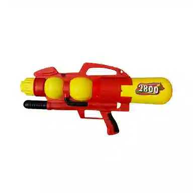 咕轹 超大号水枪 抽拉呲滋水 大容量 枪型玩具