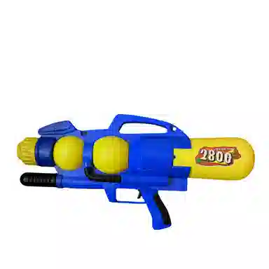 咕轹 超大号水枪 抽拉呲滋水 大容量 枪型玩具