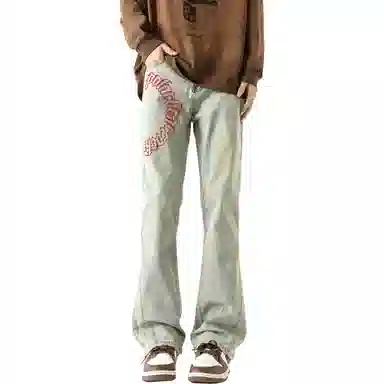 POLAR BEAR Retro Logo Jeans