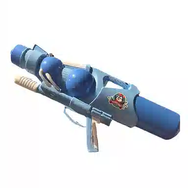 咕轹 超大号水枪 抽拉呲滋水 大容量 枪型玩具