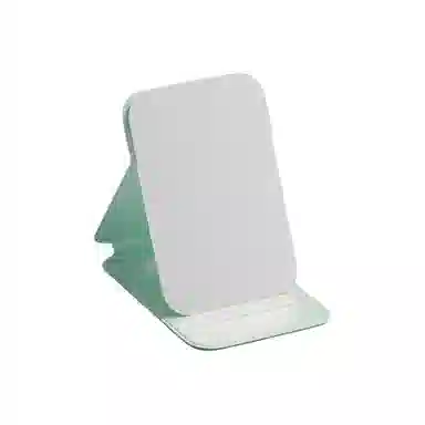 馨枕居 简约化妆折叠镜台式迷你便携可立宿舍家用随身学生高清梳妆镜高清