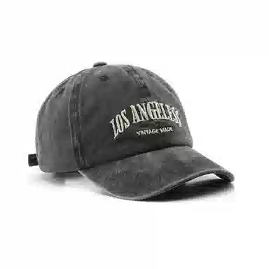 豹了个猫 韩版百搭英文刺绣 遮阳防晒 棉 鸭舌帽 男女同款情侣款