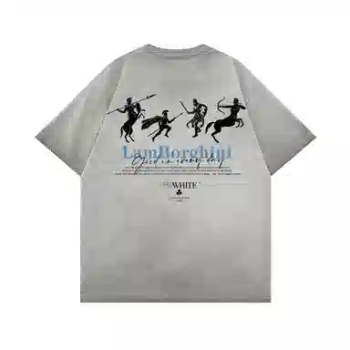 Automobili Lamborghini Tie-Dye Logo T-Shirt