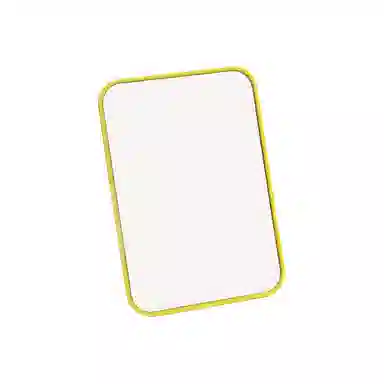 馨枕居 简约三用化妆镜桌面办公室台式镜手持便携梳妆镜学生宿舍寝室镜子