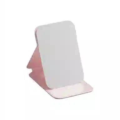 馨枕居 简约化妆折叠镜台式迷你便携可立宿舍家用随身学生高清梳妆镜高清