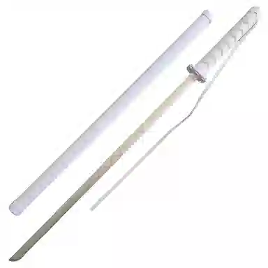 悦米乐 充电发光刀剑死神袖白雪木刀 练习道具 成品模型