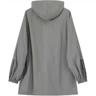 木清清 冰丝防晒防紫外线学生连帽轻薄服外套夏季宽松防紫外线薄款外套长袖衬衫 女款