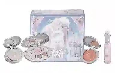 花知晓 贝壳珍珠彩妆套装 易上色持久 四件套