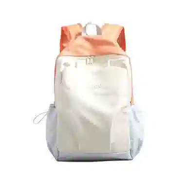 揽月 撞色简约学生通勤百搭 牛津布 书包背包双肩包 男女同款情侣款 多色