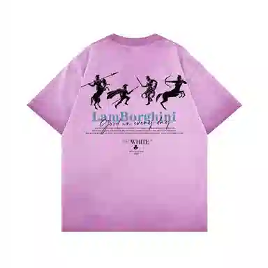 Automobili Lamborghini Tie-Dye Logo T-Shirt