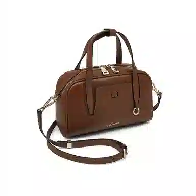 老人头 复古时尚高级设计感日常通勤 牛皮 单肩斜挎手提包 女款 多色