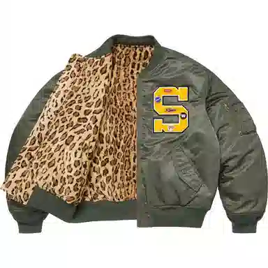 Supreme x GOODENOUGH SS25 WEEK15 Reversible MA-1 logo