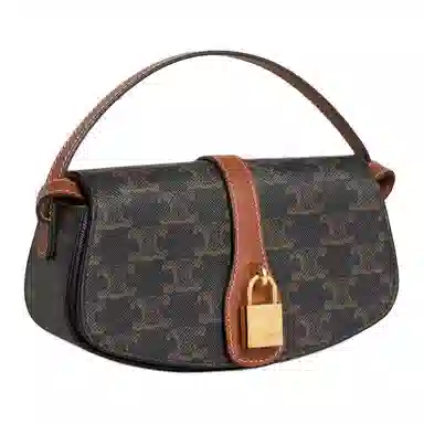 CELINE Triomphe Canvas Mini Bag