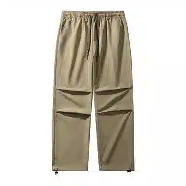 CHUAN QI BAO LUO Paratrooper Wide-Leg Cargo Pants