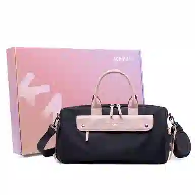 KMV Fitness Bag Large Gray Pink