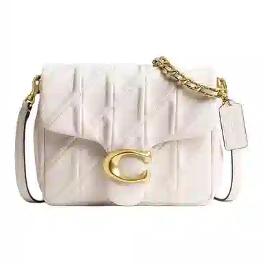 COACH Tabby 20 Chalk White