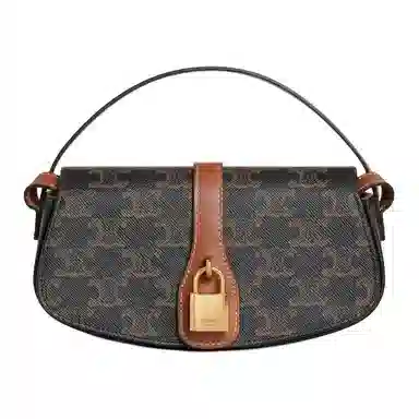 CELINE Triomphe Canvas Mini Bag