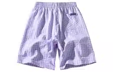 王者荣耀 美式复古格子五分裤宽松舒适透气居家户外运动休闲时尚百搭潮流篮球裤 男女同款