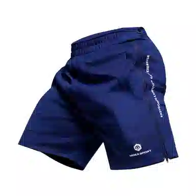 墨立方 两侧双开拉链设计散热百搭时尚运动短裤 男款