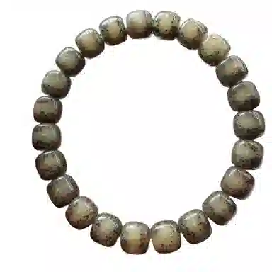 吉千年 【收藏级】新中式复古潮流风 好运 平安顺遂 招财进宝 黑冰糖 正月大留白 星月菩提 手串 男女同款情侣款