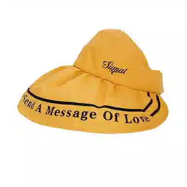 艾佳微 赫本风后蝴蝶结大沿夏季韩版潮百搭可折叠出游休闲盆帽 聚酯纤维 渔夫帽 男女同款情侣款