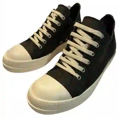 Rick Owens Low Top Sneakers Black