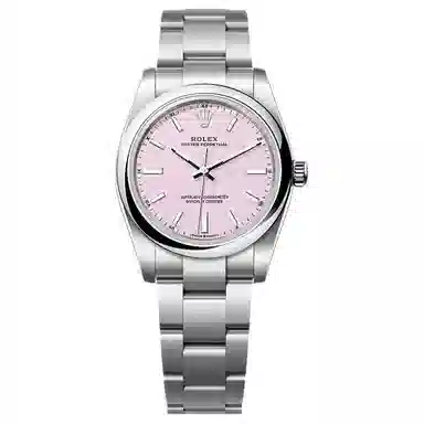 Rolex Oyster Perpetual 34mm Pink Dial