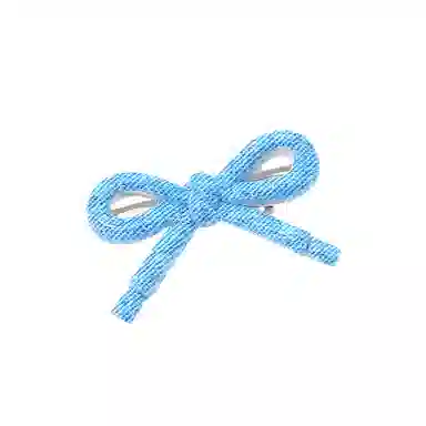 如花梦 甜美小清新蝴蝶结边夹侧边碎发刘海 亚克力 发夹 女款