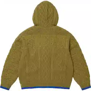 Supreme x GOODENOUGH Zip Up Hooded Sweater