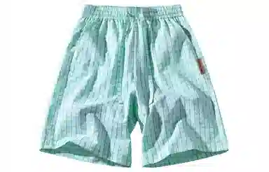 王者荣耀 美式复古格子五分裤宽松舒适透气居家户外运动休闲时尚百搭潮流篮球裤 男女同款