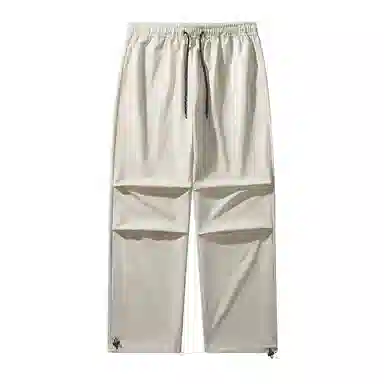 CHUAN QI BAO LUO Paratrooper Wide-Leg Cargo Pants